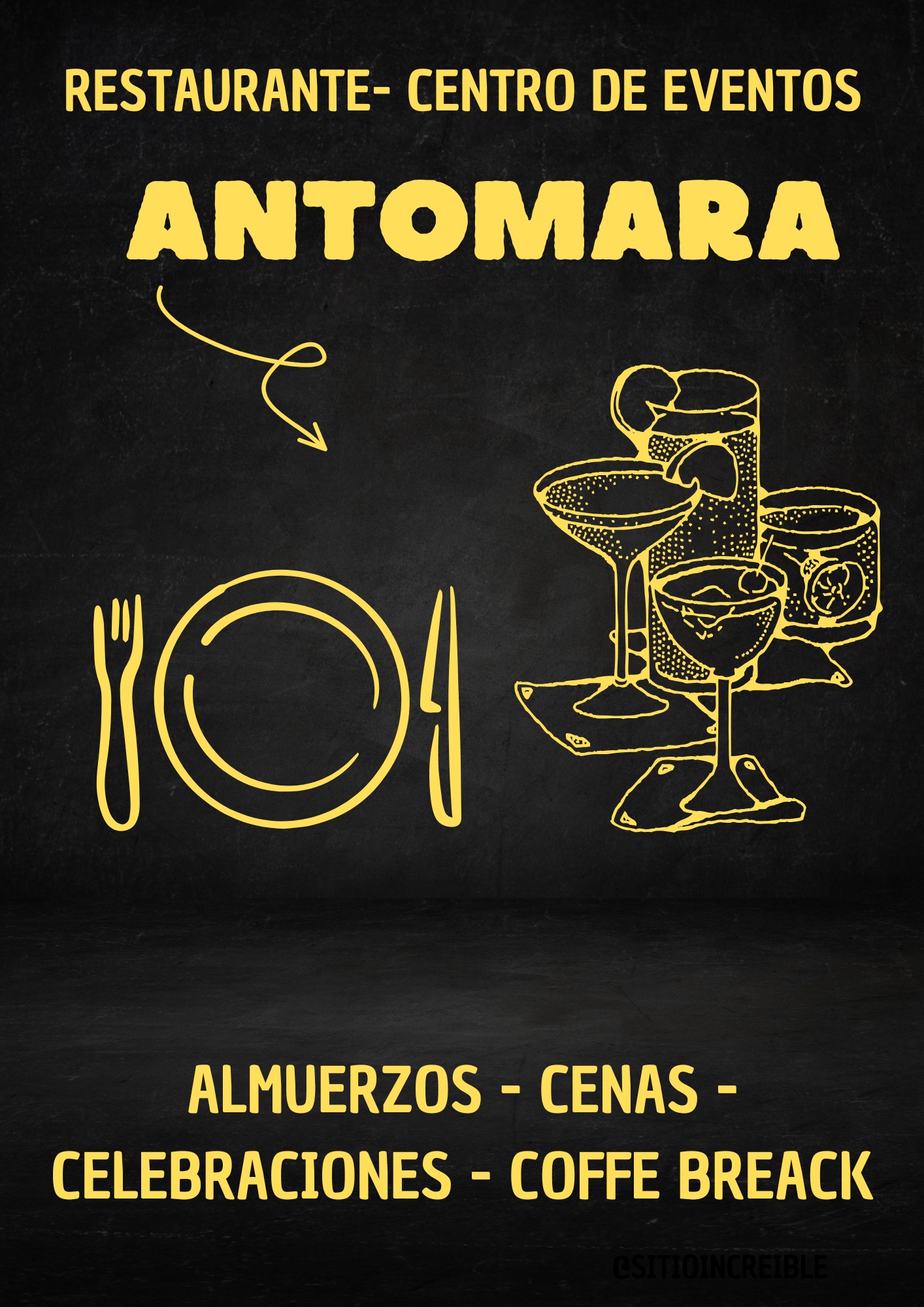 Cotiza tu evento en Antomara: Amuerzos - coffe Breack - celebraciones - reuniones. QrCarta